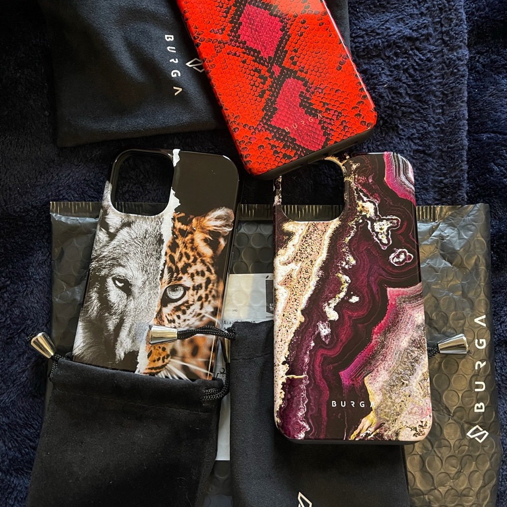 New iPhone 12 Pro Max cases from Burga